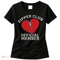 Zipper Club Open Heart Surgery Recovery Novelty Women's T-Shirt thumb 0