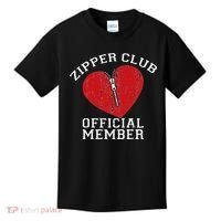 Zipper Club Open Heart Surgery Recovery Novelty Kids T-Shirt thumb 0