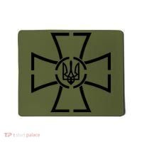Zelensky Cross Speech Military Army Ukraine Coat Of Arms Mousepad thumb 0