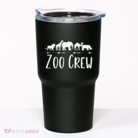 Zoo Crew Safari Animals Or Adults Zoo Group Teacher Tumbler thumb 0