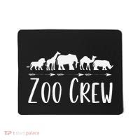 Zoo Crew Safari Animals Or Adults Zoo Group Teacher Mousepad thumb 0