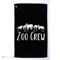Zoo Crew Safari Animals Or Adults Zoo Group Teacher Golf Towel thumb 0
