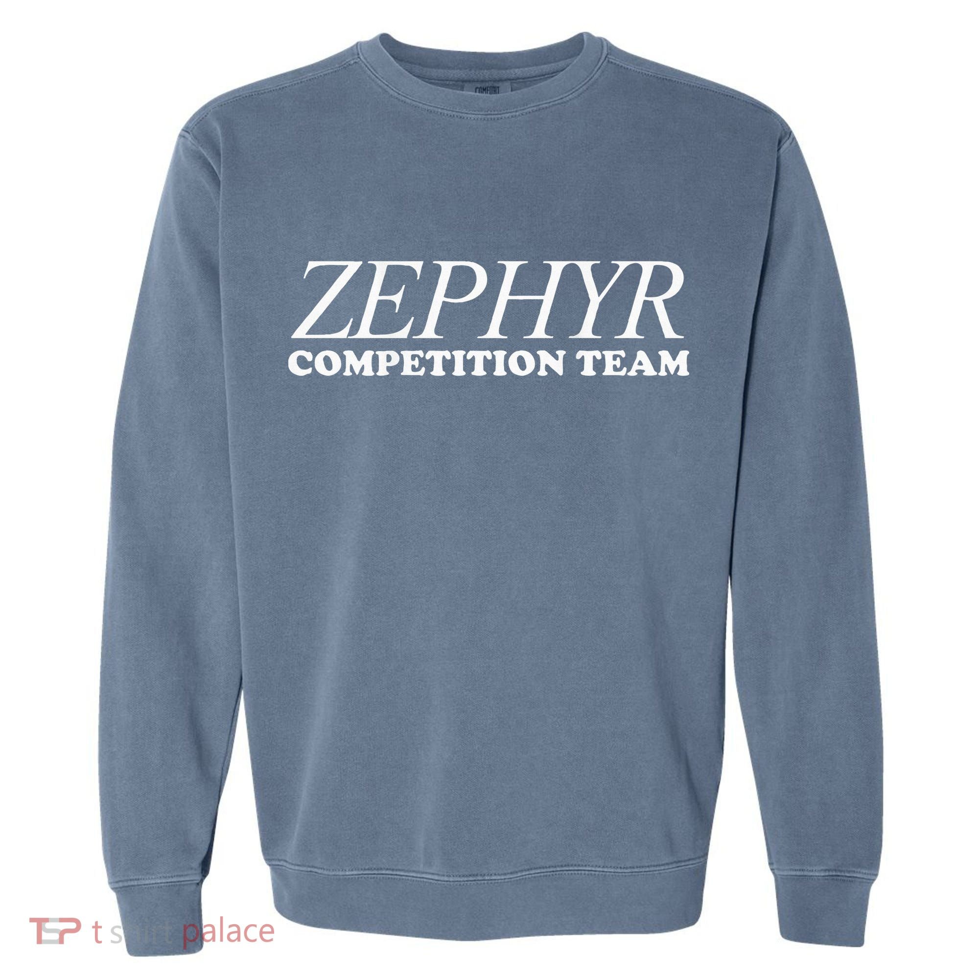 Zephyr Competition Team Skater Surfer 70S Garment-Dyed Sweatshirt