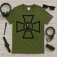 Zelensky Cross Ukrainian St. Javelin Protector Of Ukraine T-Shirt thumb 5