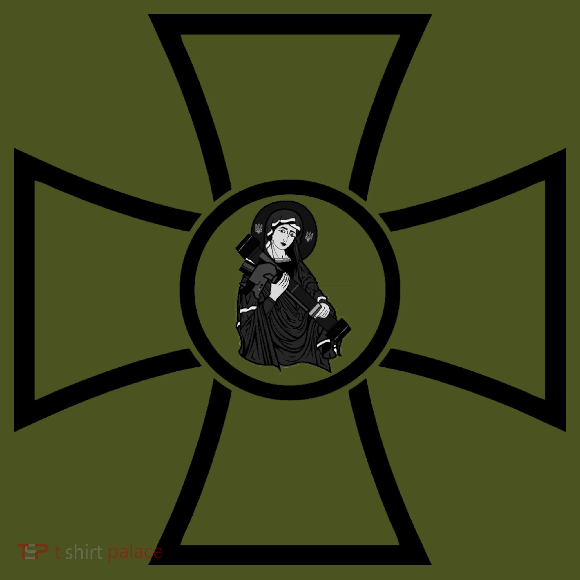 Zelensky Cross Ukrainian St. Javelin Protector Of Ukraine Mousepad