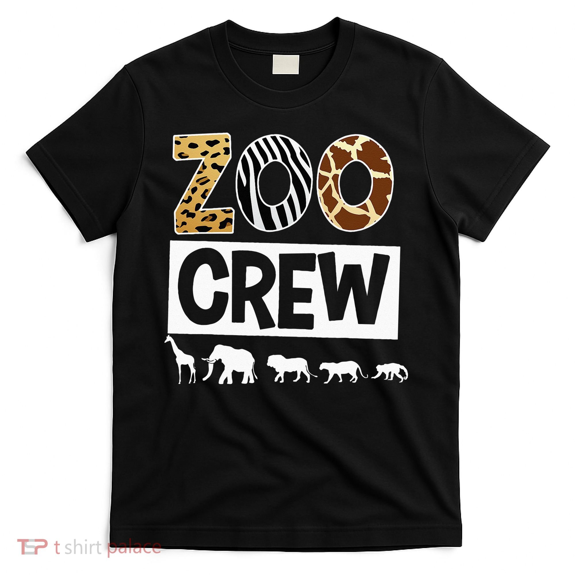 Zoo Crew Zookeeper Safari Wildlife Animal Lover Costume T-Shirt
