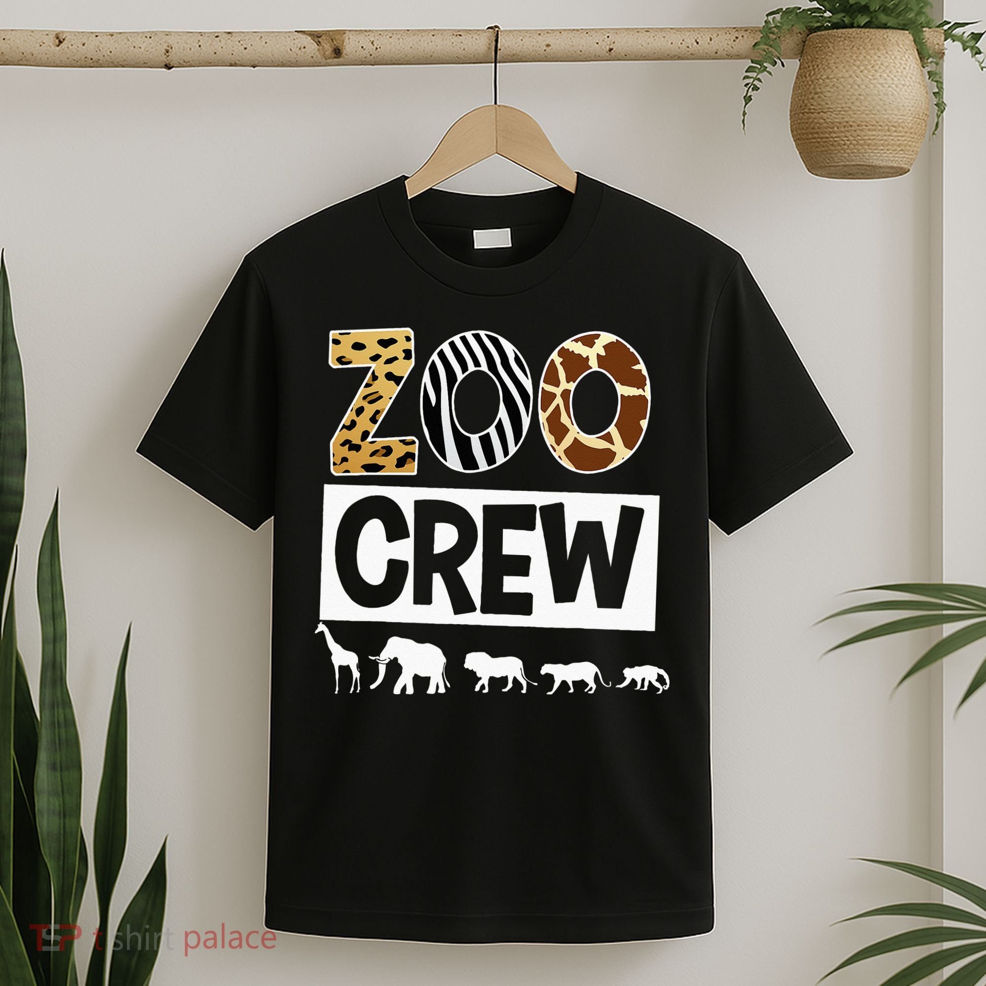 Zoo Crew Zookeeper Safari Wildlife Animal Lover Costume T-Shirt