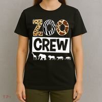 Zoo Crew Zookeeper Safari Wildlife Animal Lover Costume T-Shirt thumb 4