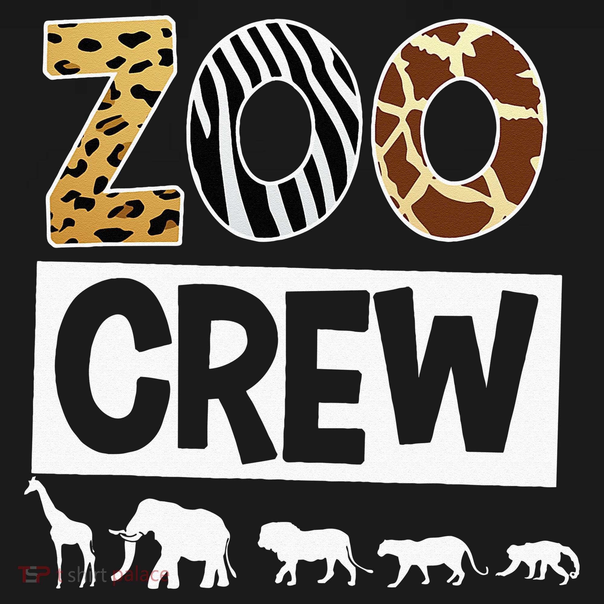 Zoo Crew Zookeeper Safari Wildlife Animal Lover Costume T-Shirt