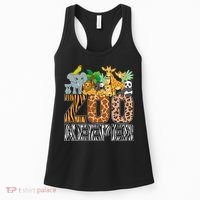 Zookeeper Costume Zebra Wild Print African Animal Keeper Women's Tank Top thumb 0