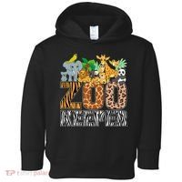 Zookeeper Costume Zebra Wild Print African Animal Keeper Toddler Hoodie thumb 0
