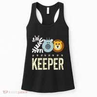 Zookeeper Costume Zoo Animal Safari Zoo Keeper Women's Tank Top thumb 0