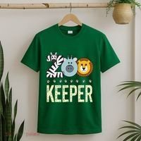 Zookeeper Costume Zoo Animal Safari Zoo Keeper T-Shirt thumb 2