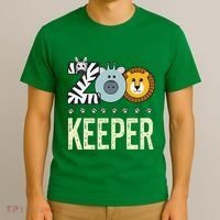 Zookeeper Costume Zoo Animal Safari Zoo Keeper T-Shirt thumb 3