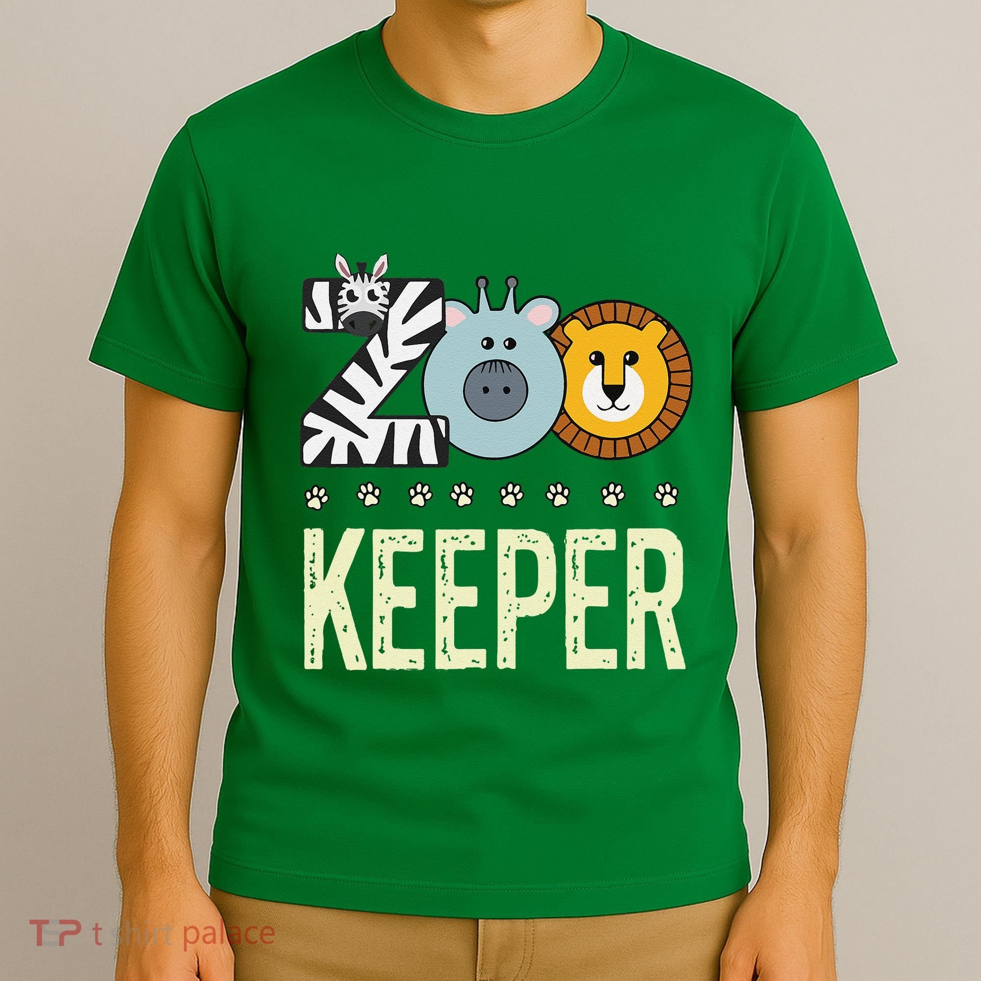 Zookeeper Costume Zoo Animal Safari Zoo Keeper T-Shirt
