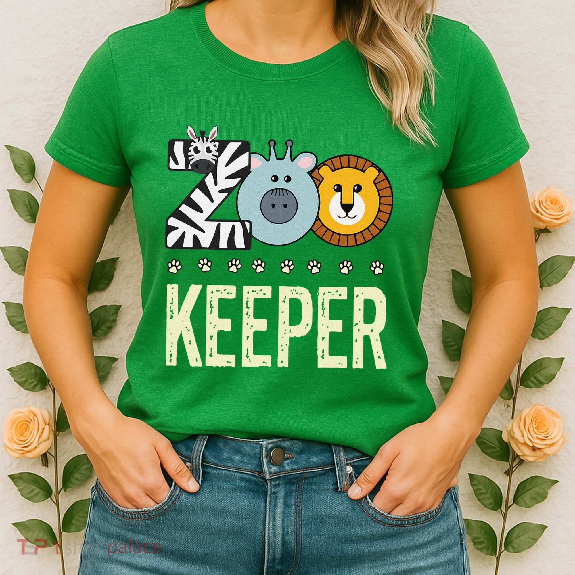 Zookeeper Costume Zoo Animal Safari Zoo Keeper Women's T-Shirt