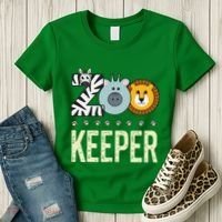Zookeeper Costume Zoo Animal Safari Zoo Keeper Women's T-Shirt thumb 3