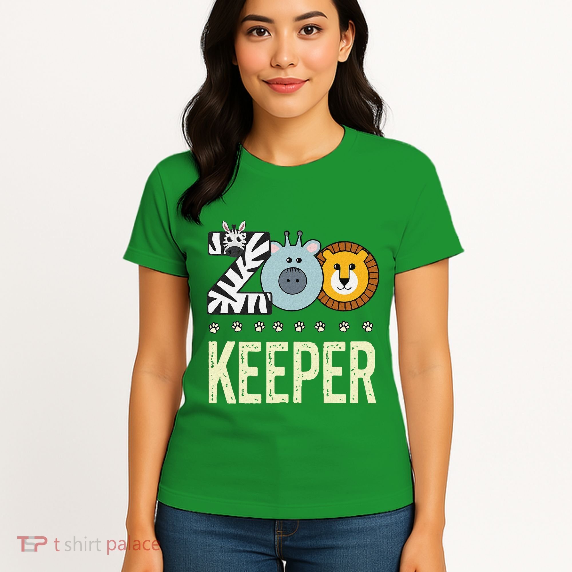 Zookeeper Costume Zoo Animal Safari Zoo Keeper Women's T-Shirt