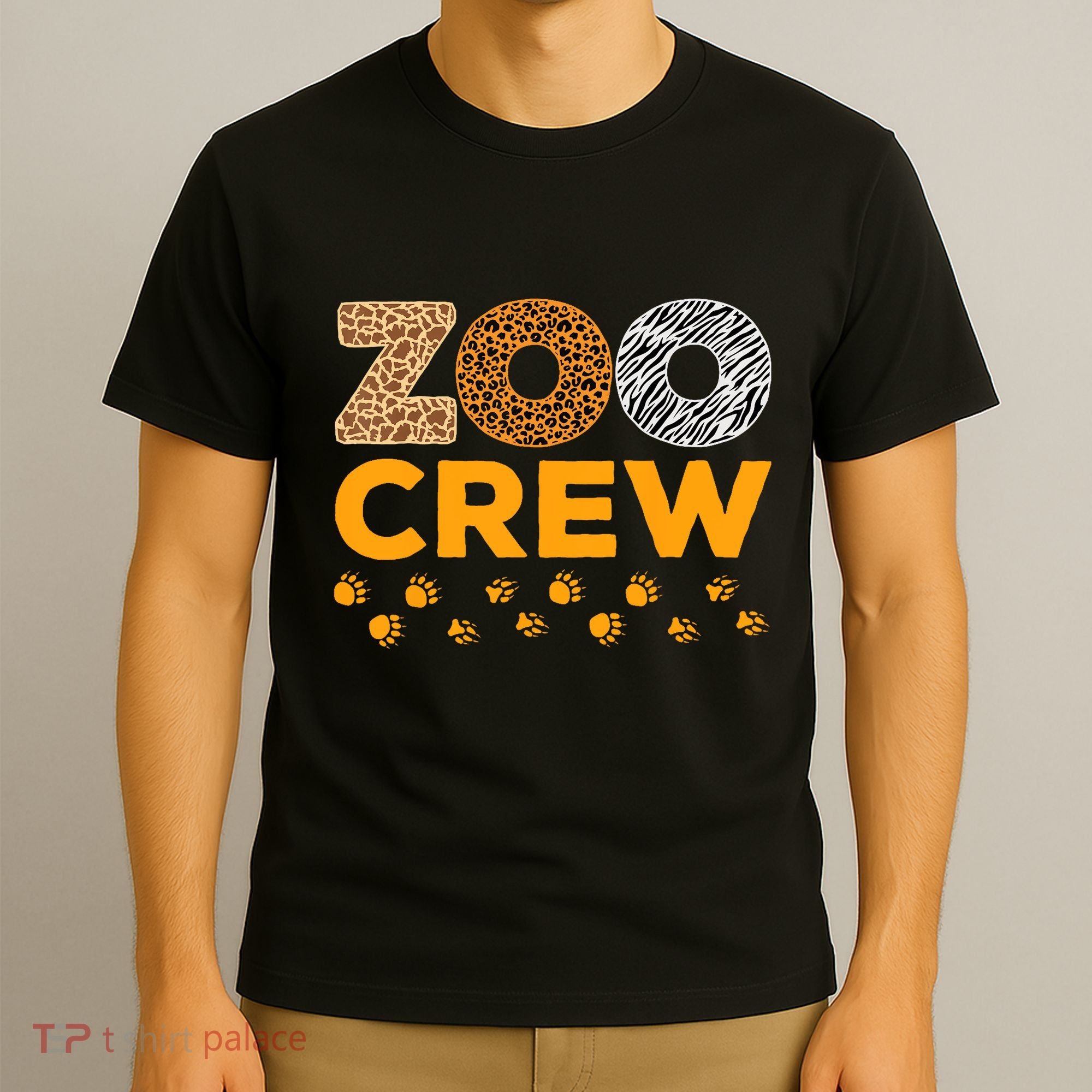 Zoo Crew Zookeeper Costume Safari Wildlife Animal Lover T-Shirt