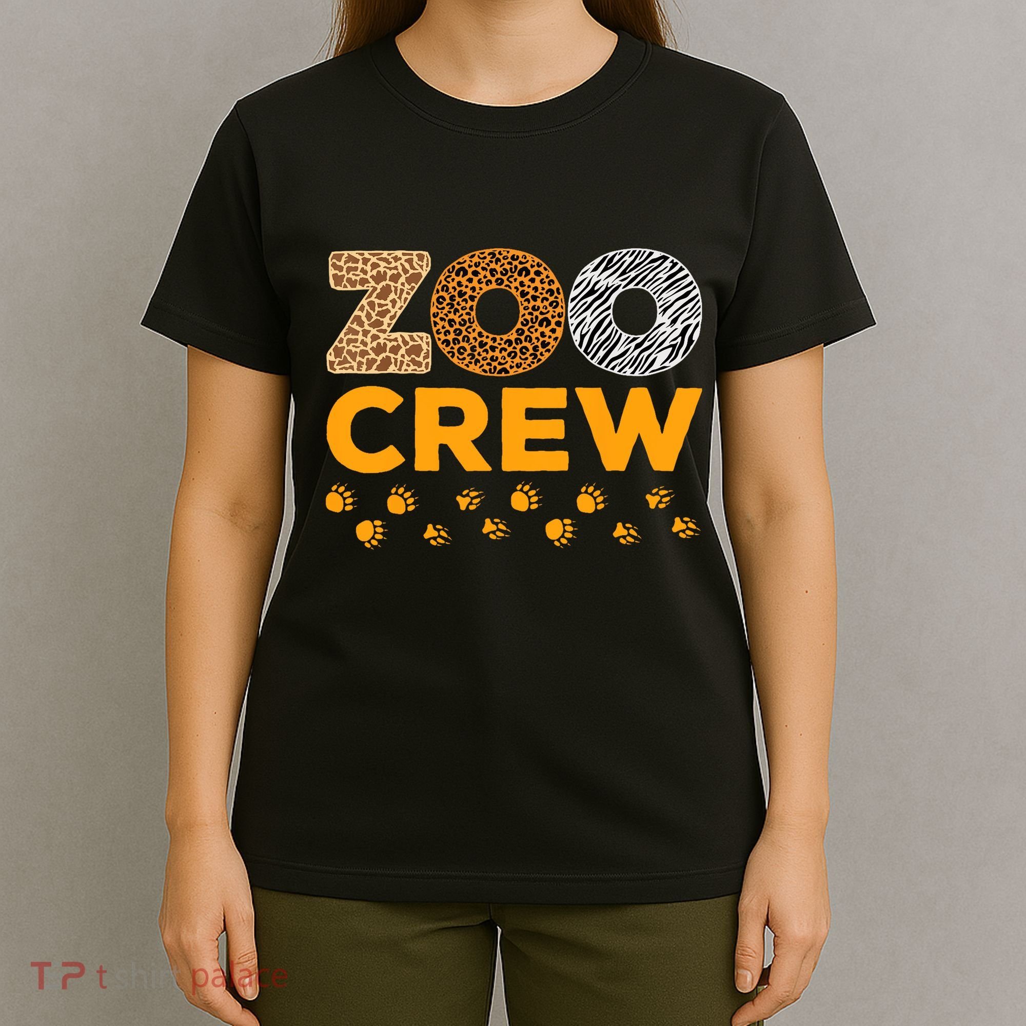 Zoo Crew Zookeeper Costume Safari Wildlife Animal Lover T-Shirt