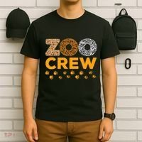 Zoo Crew Zookeeper Costume Safari Wildlife Animal Lover T-Shirt thumb 6
