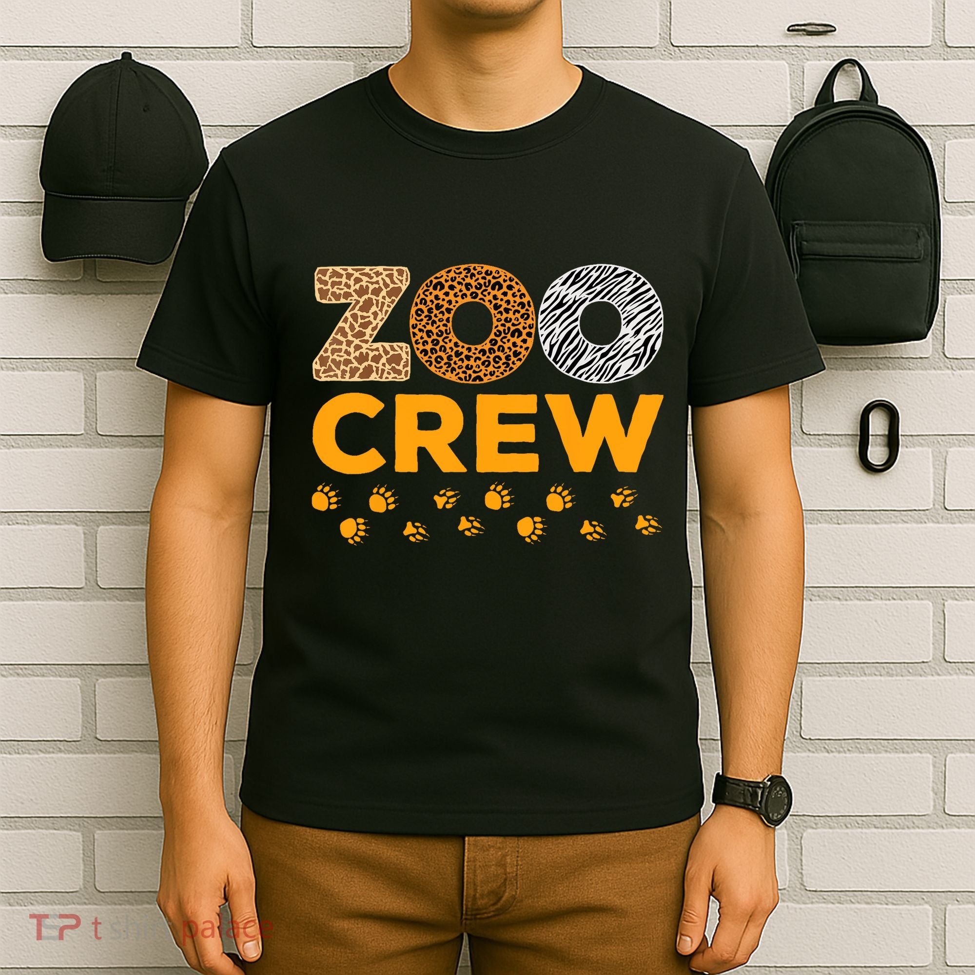 Zoo Crew Zookeeper Costume Safari Wildlife Animal Lover T-Shirt