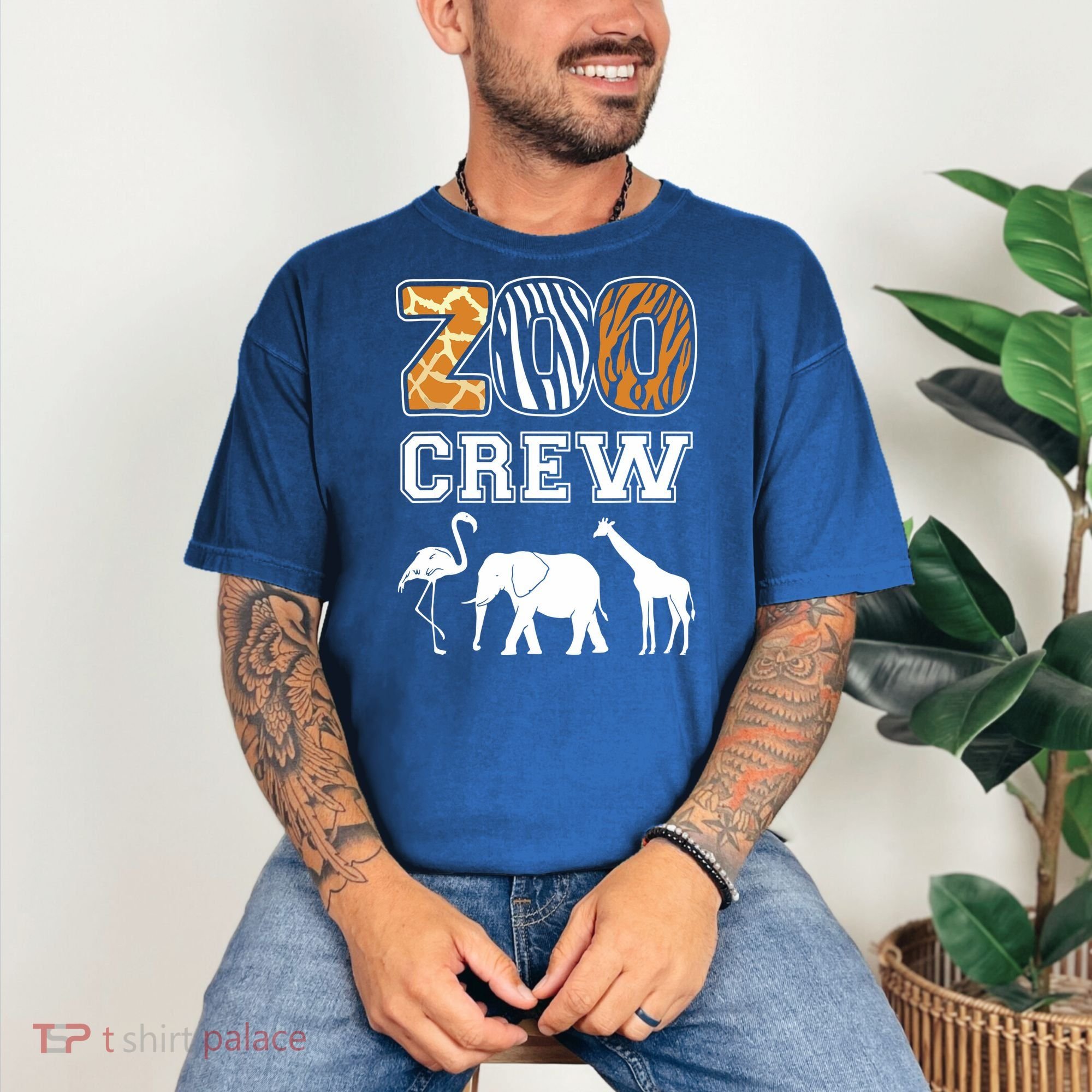 Zoo Crew Zoos Keeping Zoo Keeper Zookeeper Zookeeping Comfort Colors T-Shirt
