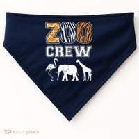 Zoo Crew Zoos Keeping Zoo Keeper Zookeeper Zookeeping USA-Made Doggie Bandana thumb 0
