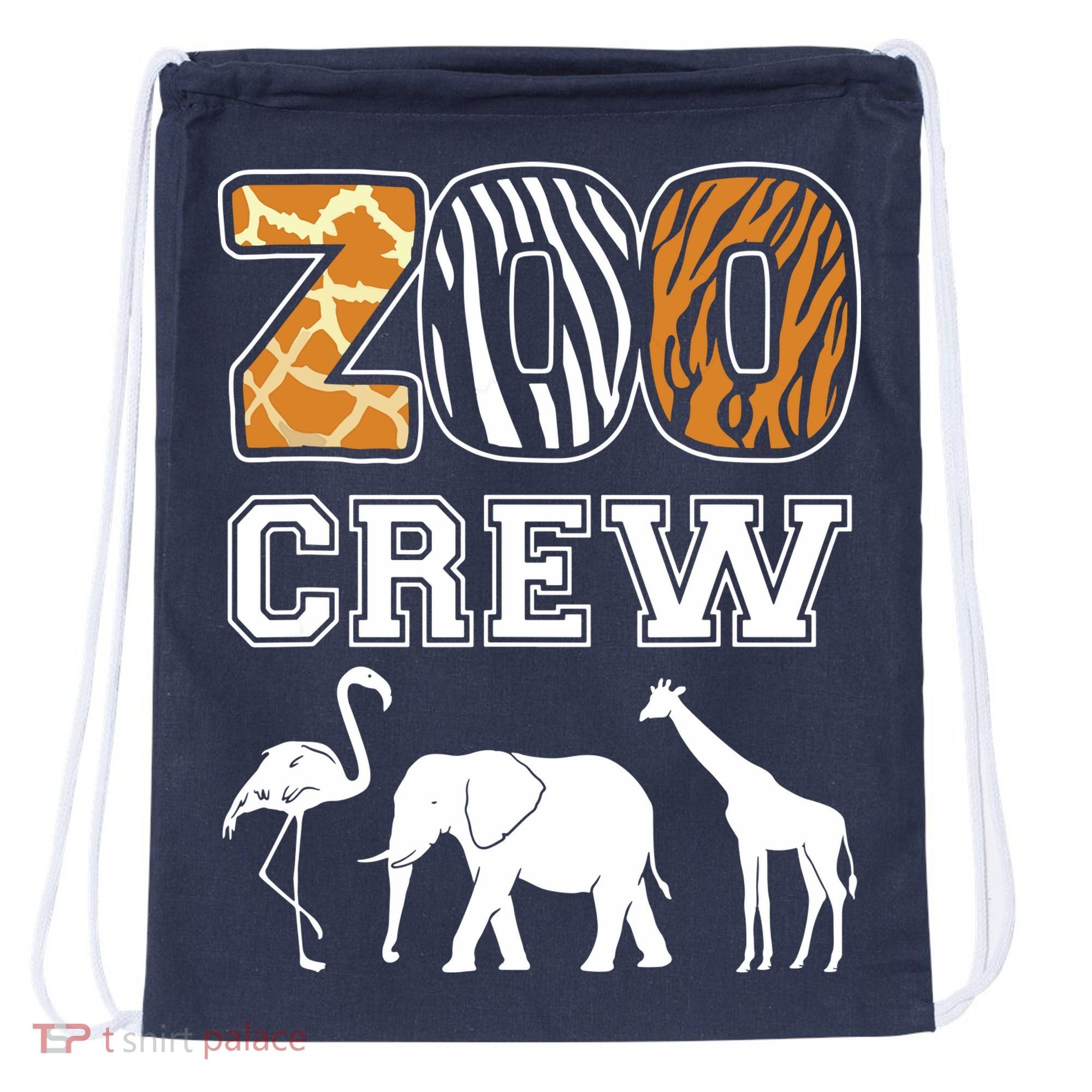 Zoo Crew Zoos Keeping Zoo Keeper Zookeeper Zookeeping Drawstring Bag