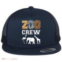 Zoo Crew Zoos Keeping Zoo Keeper Zookeeper Zookeeping Flat Bill Trucker Hat thumb 0