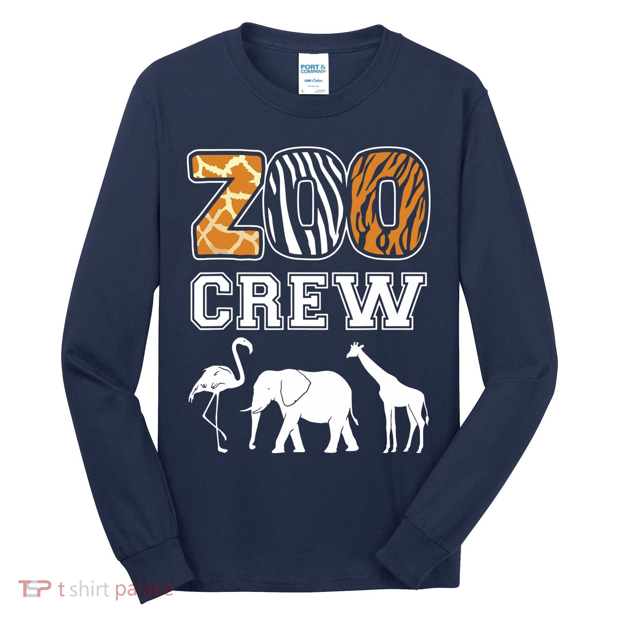 Zoo Crew Zoos Keeping Zoo Keeper Zookeeper Zookeeping Tall Long Sleeve Shirt