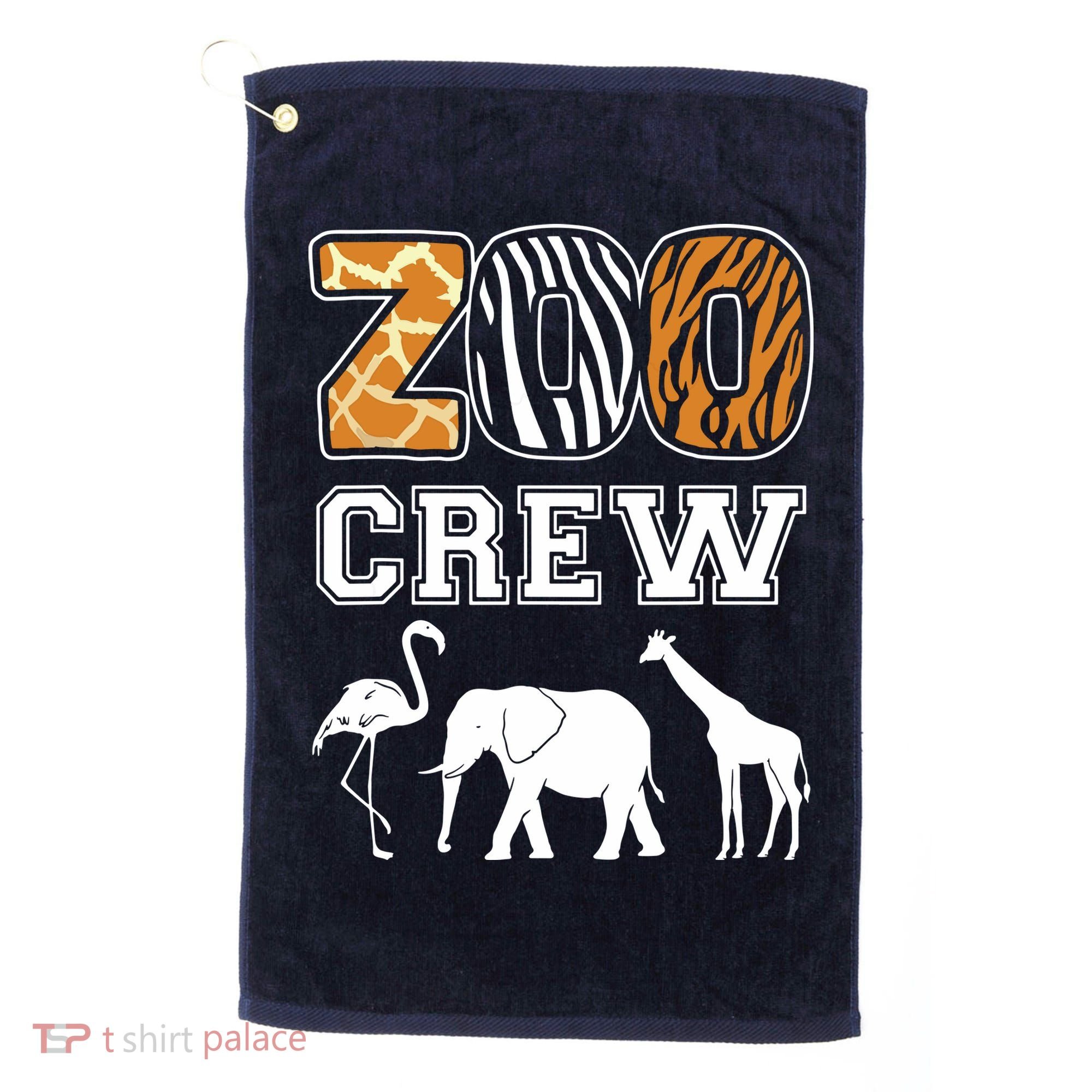 Zoo Crew Zoos Keeping Zoo Keeper Zookeeper Zookeeping Golf Towel