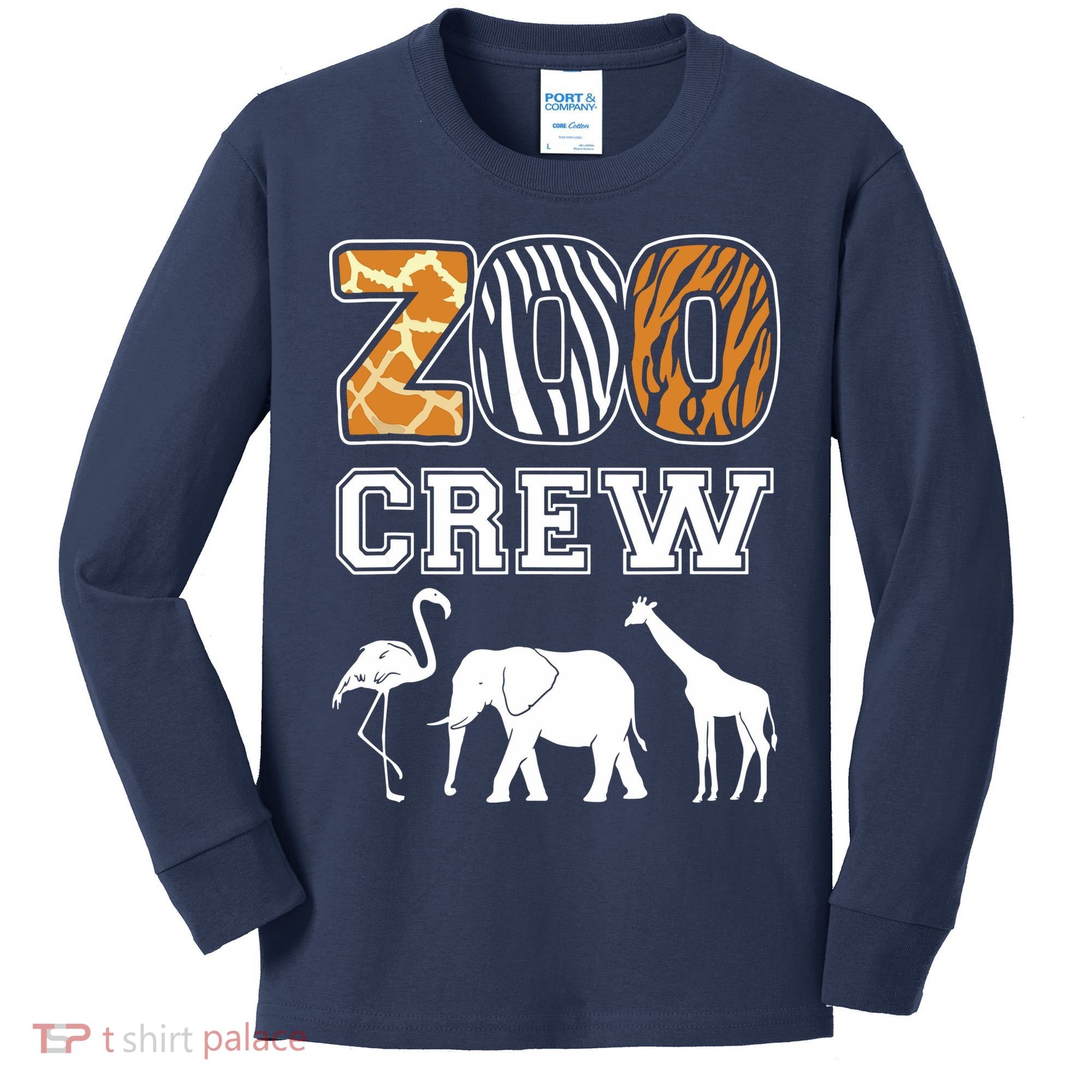 Zoo Crew Zoos Keeping Zoo Keeper Zookeeper Zookeeping Kids Long Sleeve Shirt