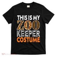 Zookeeper Costume Zoogoer Zoo Garden Animal Lover Keeper T-Shirt thumb 0