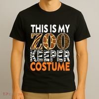 Zookeeper Costume Zoogoer Zoo Garden Animal Lover Keeper T-Shirt thumb 3