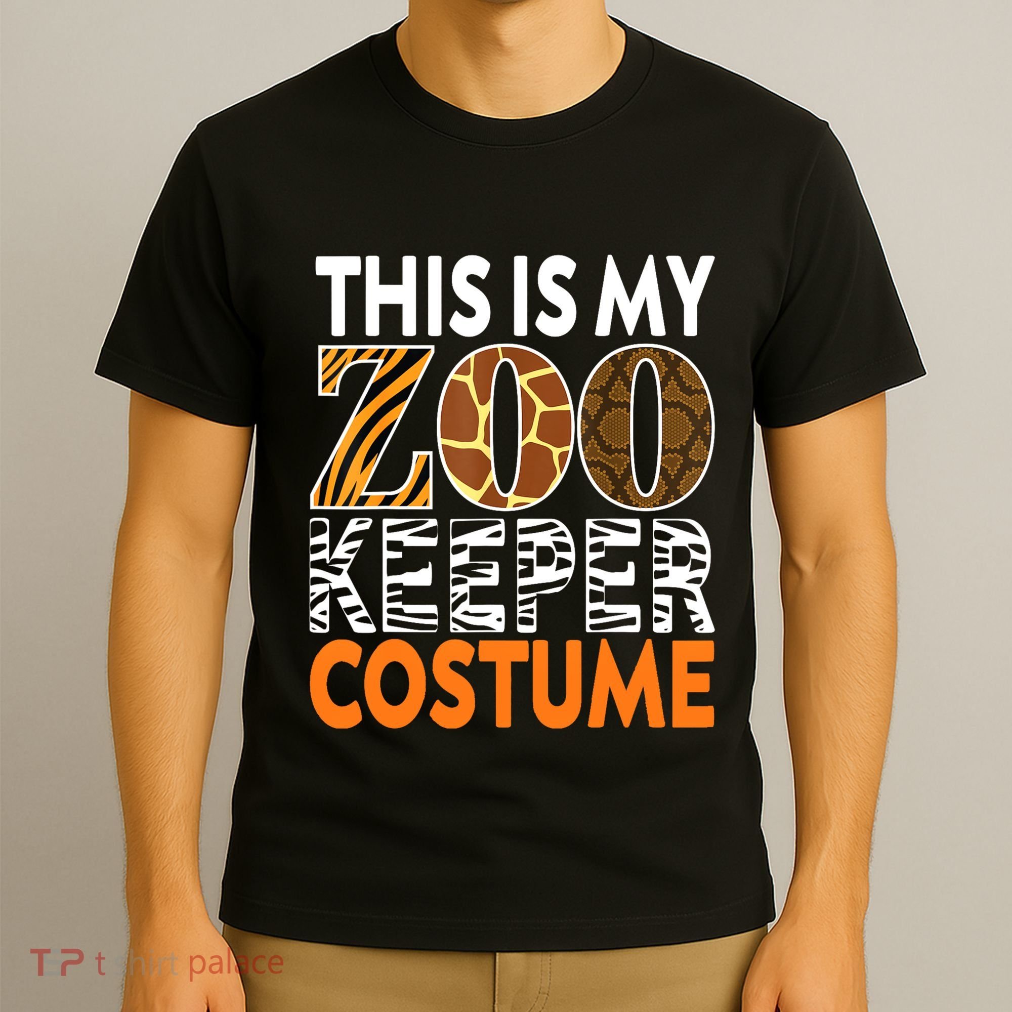 Zookeeper Costume Zoogoer Zoo Garden Animal Lover Keeper T-Shirt
