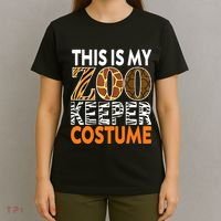Zookeeper Costume Zoogoer Zoo Garden Animal Lover Keeper T-Shirt thumb 4