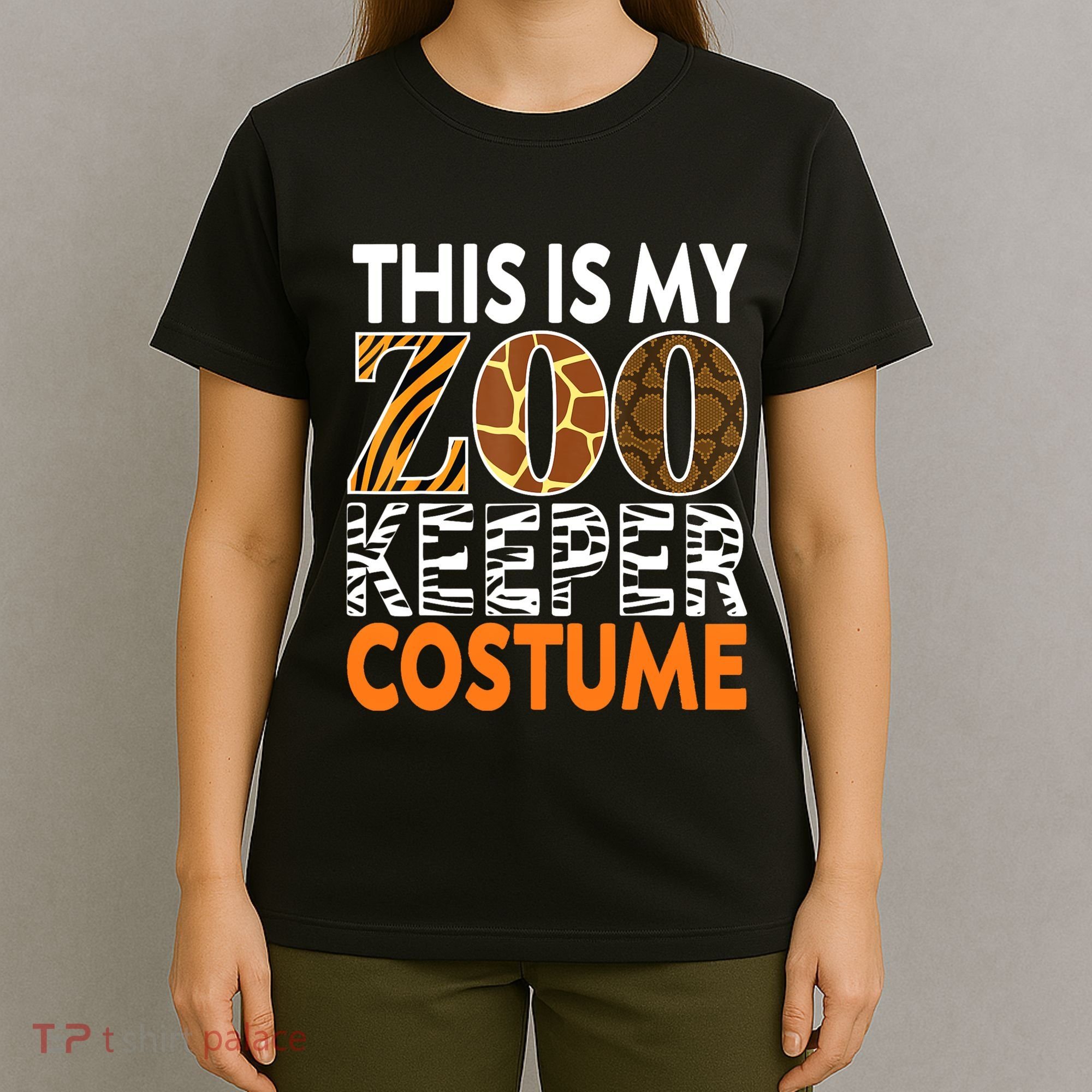 Zookeeper Costume Zoogoer Zoo Garden Animal Lover Keeper T-Shirt