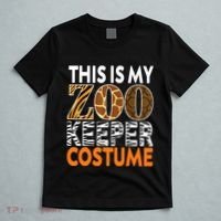 Zookeeper Costume Zoogoer Zoo Garden Animal Lover Keeper T-Shirt thumb 5