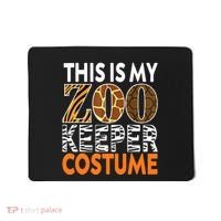 Zookeeper Costume Zoogoer Zoo Garden Animal Lover Keeper Mousepad thumb 0