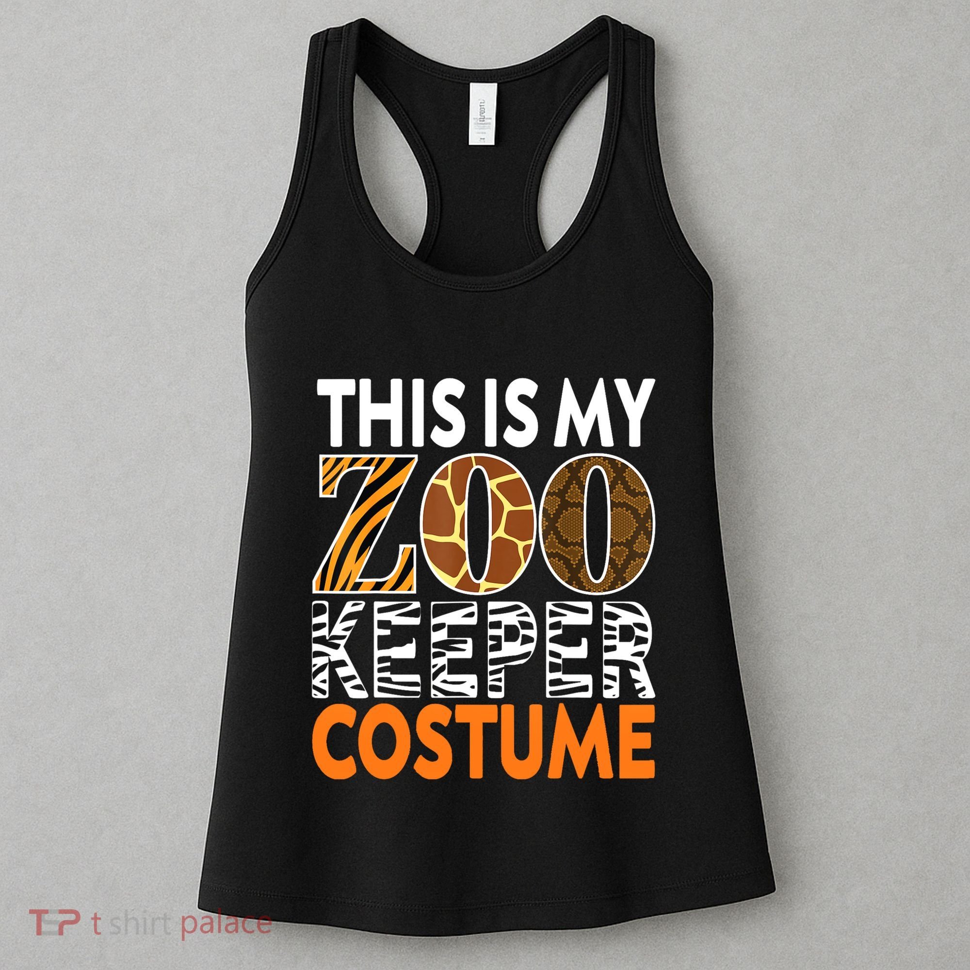 Zookeeper Costume Zoogoer Zoo Garden Animal Lover Keeper Women's Tank Top