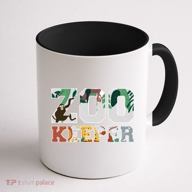 Zookeeper Design African Savanna Design Gift Coffee Mug back