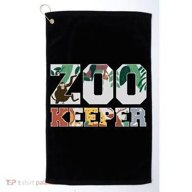 Zookeeper Design African Savanna Design Gift Golf Towel