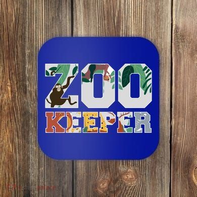 Zookeeper Design African Savanna Design Gift Coaster