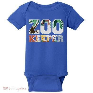 Zookeeper Design African Savanna Design Gift Baby Bodysuit