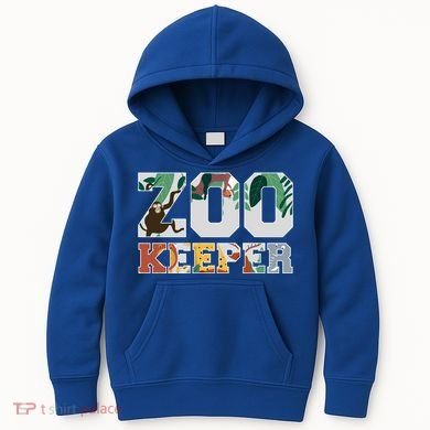 Zookeeper Design African Savanna Design Gift Kids Hoodie