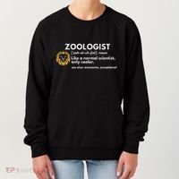 Zoologist Definition Funny Zoology Science Women's Sweatshirt thumb 0