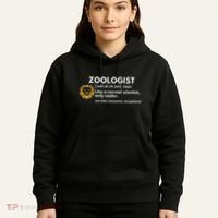 Zoologist Definition Funny Zoology Science Hoodie thumb 5