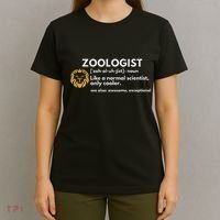 Zoologist Definition Funny Zoology Science T-Shirt thumb 4