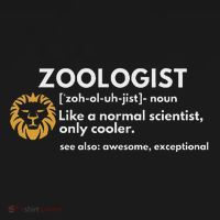 Zoologist Definition Funny Zoology Science Backpack thumb 2